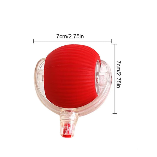 Cat Interactive Ball Toys Automatic Rolling Ball Faux Tail Rechargeable Smart Pet Electric Toy Dog Cat Training Imitate Mouses