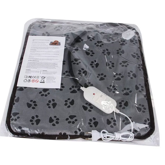 Pet Heating Pad Electric Blanket Dog Mattress Winter Warm Bed Waterproof Adjustable Anti-Bite Puppy Dog Pet Products