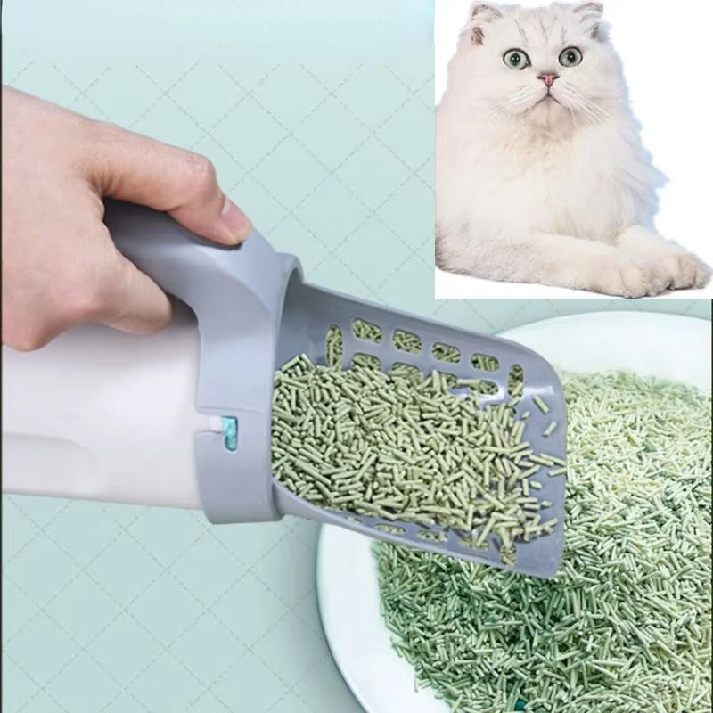 Cat Litter Shovel Self-Cleaning Cat Litter Box Scoop Kitty Litter Scoop for Sandbox Kitty Litter Tray Shovel Poop Cats Supplies